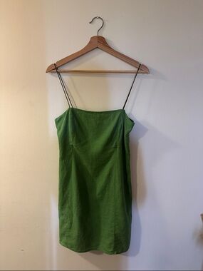 Glassons Emerald Green Strappy Mini Dress